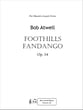 Foothills Fandango Orchestra sheet music cover